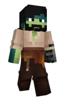 Front of Zokoa's skin
