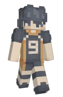 Front of Minecraft skin