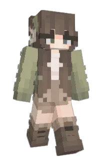Front of Minecraft skin