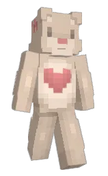 llotsolovee's Minecraft skin wearing the Cherry Blossom cape