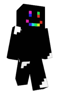 Front of XoniX's skin