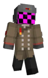 tobacco brown and roman coffee Minecraft skin — Classic model