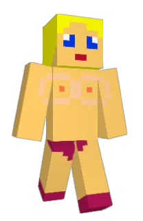 Front of KissFR's skin