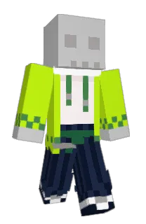 Front of Minecraft skin
