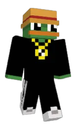 Guigz007's Minecraft skin wearing the Pan cape
