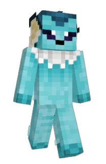 Front of Polykat's skin