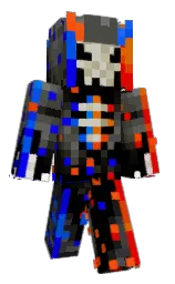 GalacticReaper's Minecraft skin wearing the Migrator cape