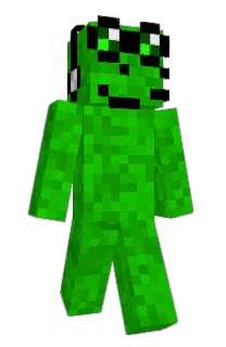 Front of Parella's skin