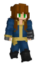 Slim Minecraft skin