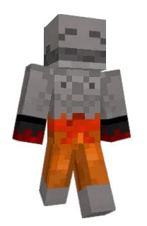 Front of Lekushy's skin