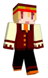 cream and lonestar Minecraft skin — Classic model — first worn by Cohzki