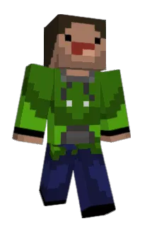 Front of Paragota's skin