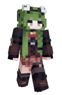 Front of Molynsi's skin
