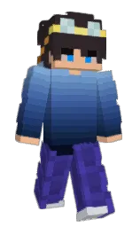 Astro_Io's Minecraft skin wearing the Twisted cape