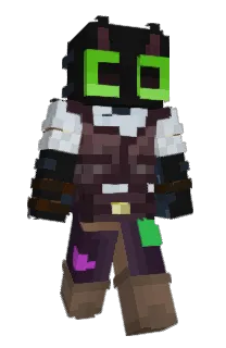 Front of Zoomedy's skin