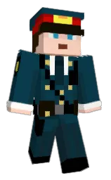 tarawera and black Minecraft skin — Classic model — first worn by rimov
