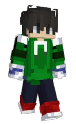 japanese laurel and black Minecraft skin — Slim model