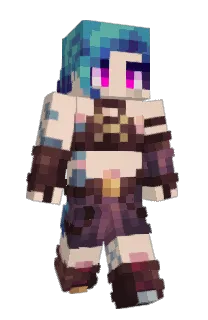 Front of nuggiot's skin