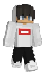 ThePX's Minecraft skin wearing the Menace cape