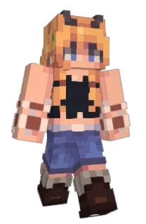 Front of HazeyMind's skin