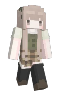 Front of Minecraft skin