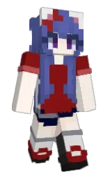 Slim Minecraft skin