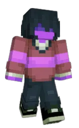 ebony clay and copper rust Minecraft skin — Classic model — first worn by 3wish3