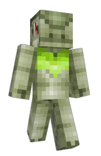 Front of Minecraft skin