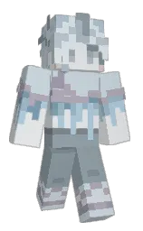 Gabybell's Minecraft skin wearing the Zombie Horse cape
