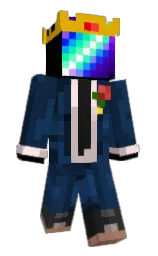 black and blue zodiac Minecraft skin — Slim model — first worn by _Ryft_1