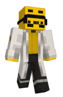 Front of OptimusMC's skin