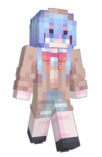 Front of Minecraft skin