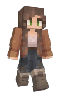 Front of Minecraft skin