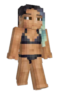 Front of maddison's skin