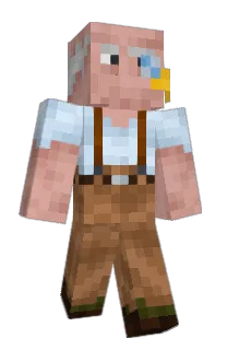 Front of Minecraft skin