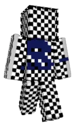 ductib's Minecraft skin wearing the Pan cape