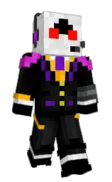 Peace_19's Minecraft skin wearing the Aurora cape