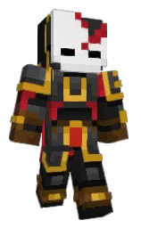 FelixBlackPool's Minecraft skin wearing the Migrator cape