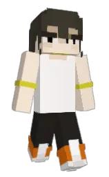 albescent white and spring wood Minecraft skin — Slim model — first worn by Noctbee