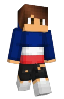 Front of Icefra's skin