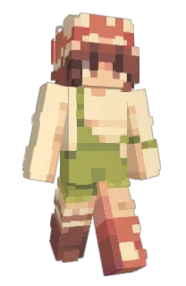 Front of crumbae's skin
