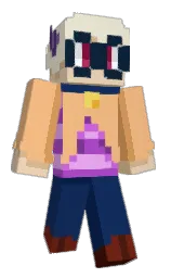 manhattan and blue zodiac Minecraft skin — Slim model — first worn by PixelNight8176