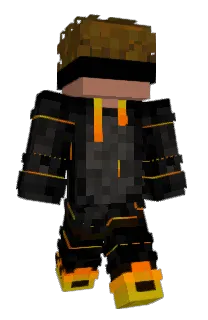 Front of Niipe's skin