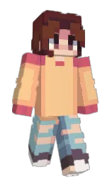 MangoWater's Minecraft skin wearing the Migrator cape