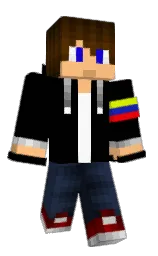 NicolasLeon's Minecraft skin wearing the Migrator cape