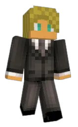 Lionphin's Minecraft skin wearing the Migrator cape