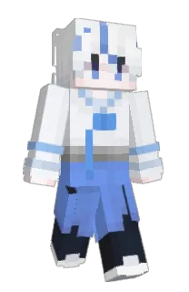Front of akuki's skin