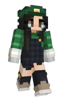 Front of Najor's skin