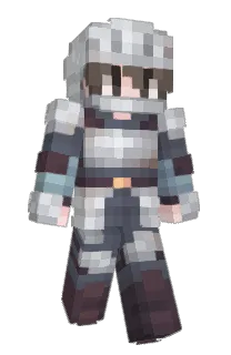 Front of HoneyHot's skin