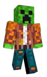 XX_Ray's Minecraft skin wearing the Hero cape